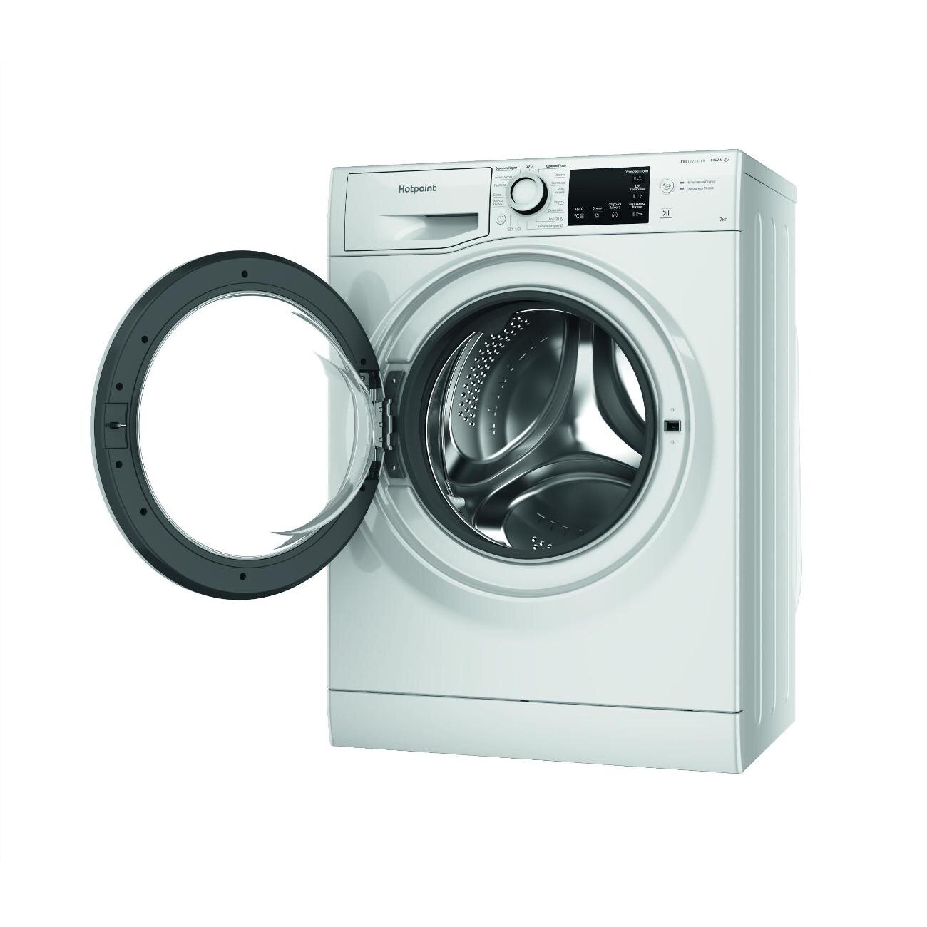 Стиральная машина узкая Hotpoint NSB 7249 W AVE RU - фотография № 4