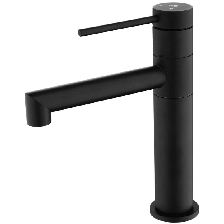 Смеситель Kaiser Vita тюльпан для раковины Черный (43011-2)