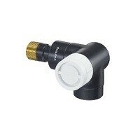 фото Вентиль серии Е Ду 15 1/2, правое присоединение, цвет антрацит