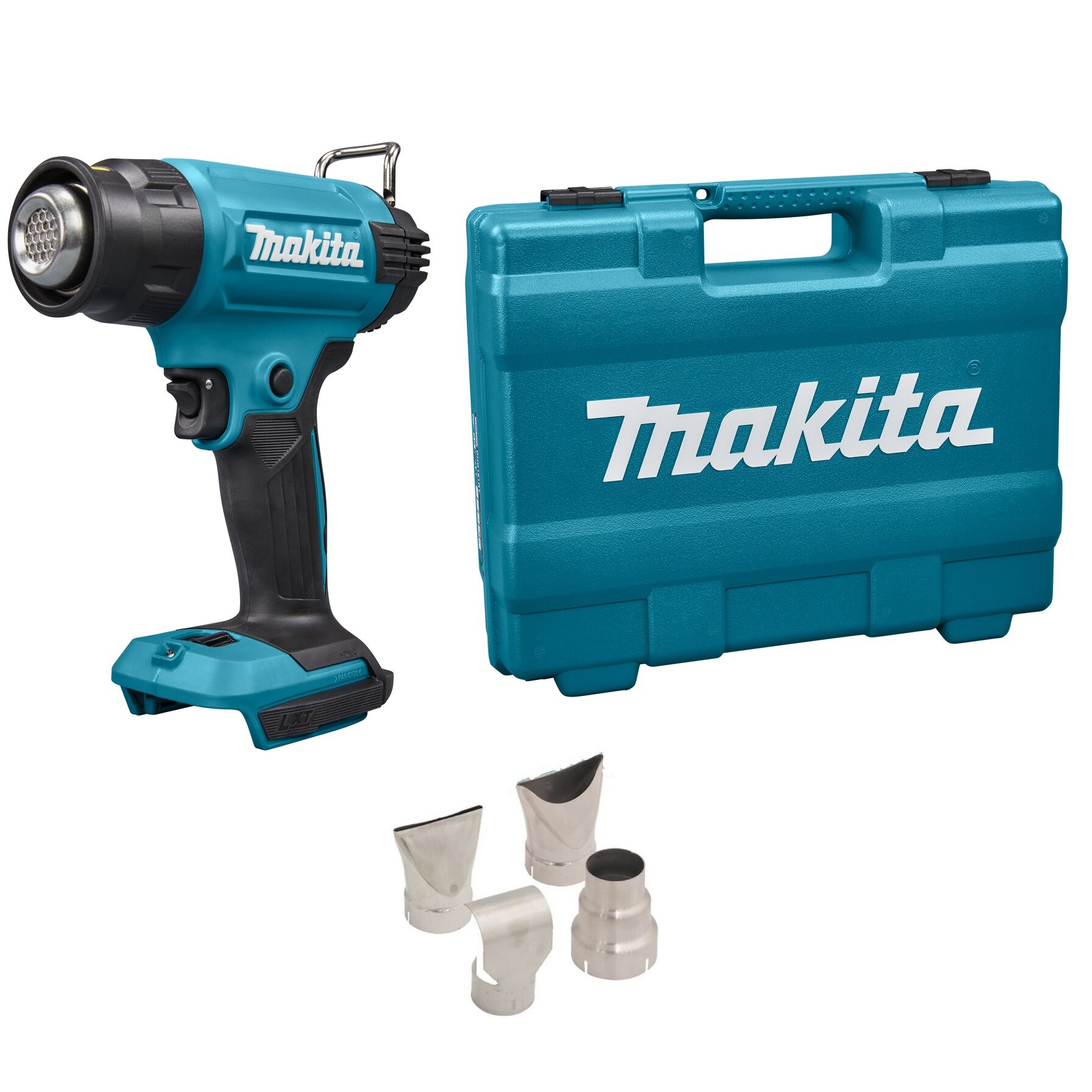 Аккумуляторный тепловой пистолет (фен) Makita LXT 18В 550° без АКБ и З/У DHG181ZK