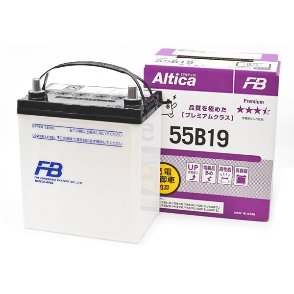 Аккумулятор FURUKAWA BATTERY Altica PREMIUM 55B19R