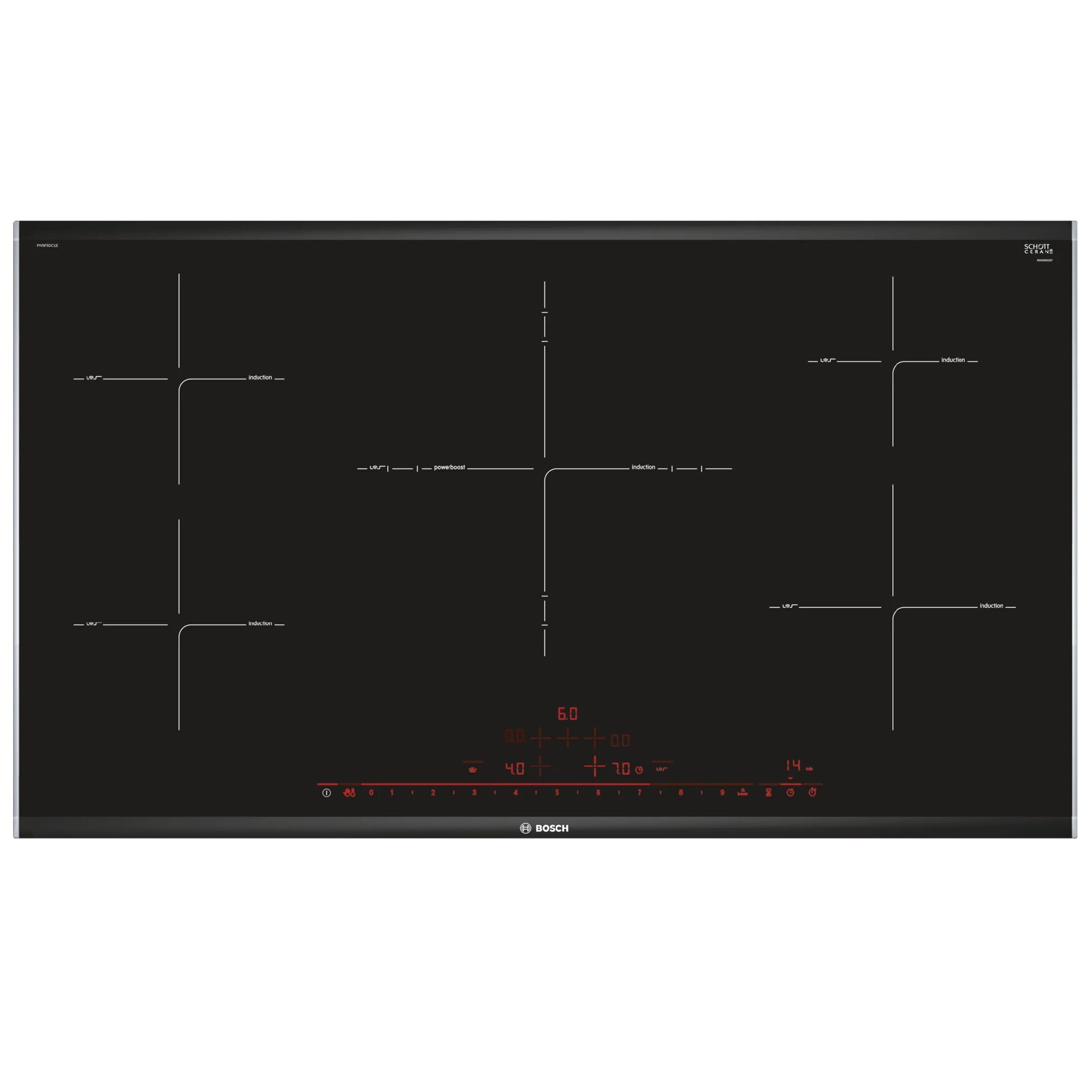 Индукционная варочная поверхность Bosch PIV975DC1E