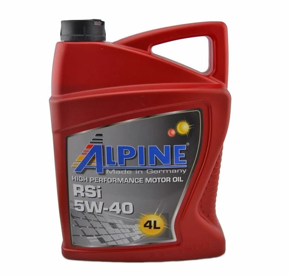 Масл синтетическое Alpine RSi 5W-40 4л, арт. 0101478