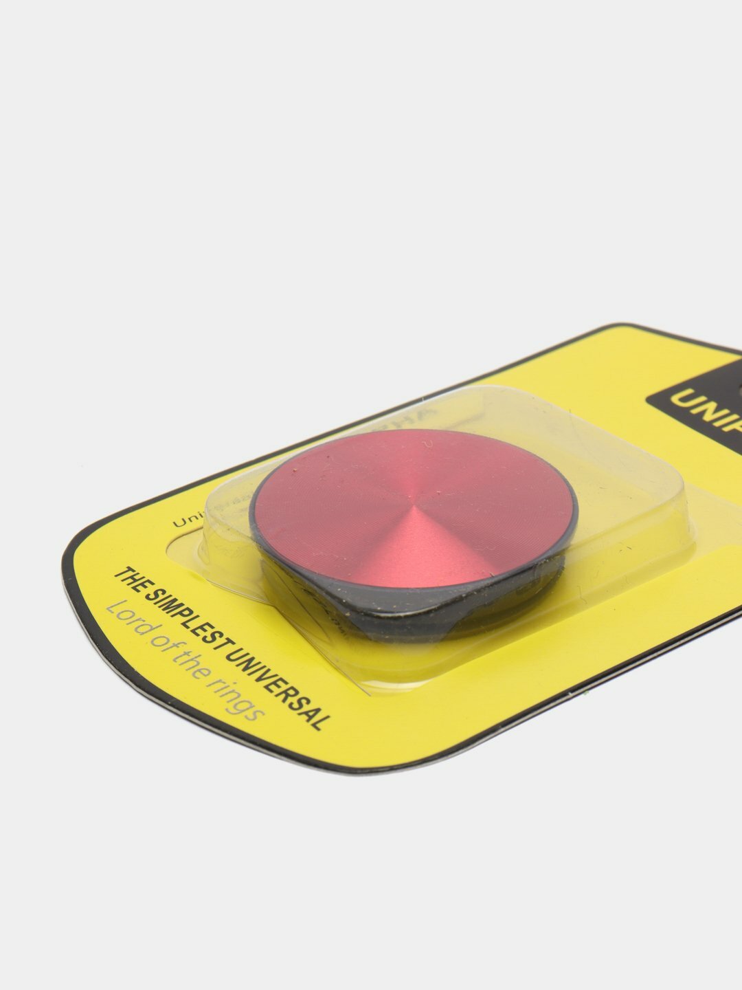 фото Держатель для телефона Попсокет c металлической пластиной PopSocket, Цвет Красный