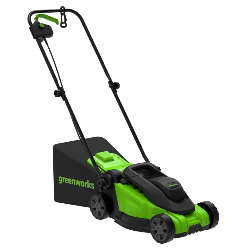 Газонокосилка электрическая Greenworks GD1200LM32 - фотография № 2