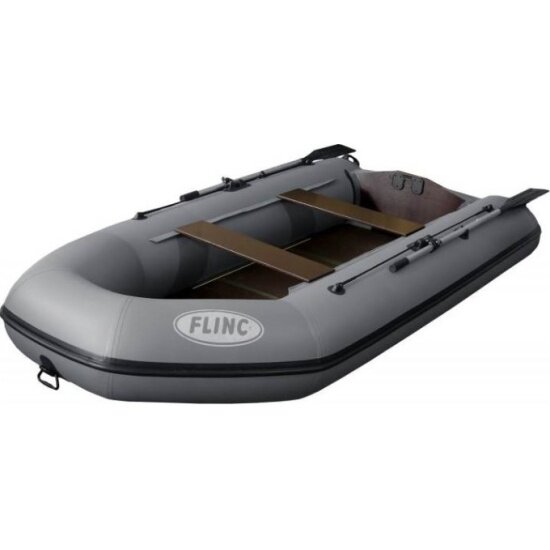 Лодка ПВХ FLINC FT320K, серый