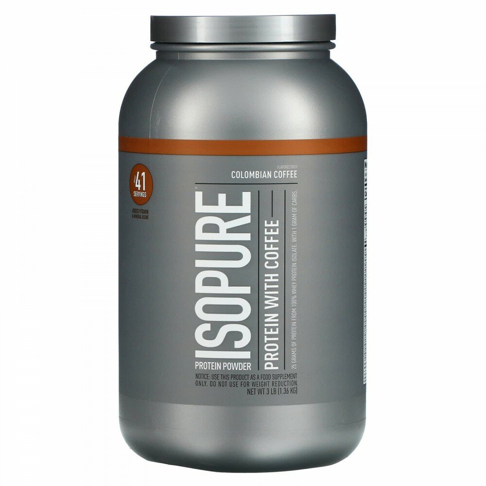 Nature's Best Isopure With Coffee (136 кг) Colombian
