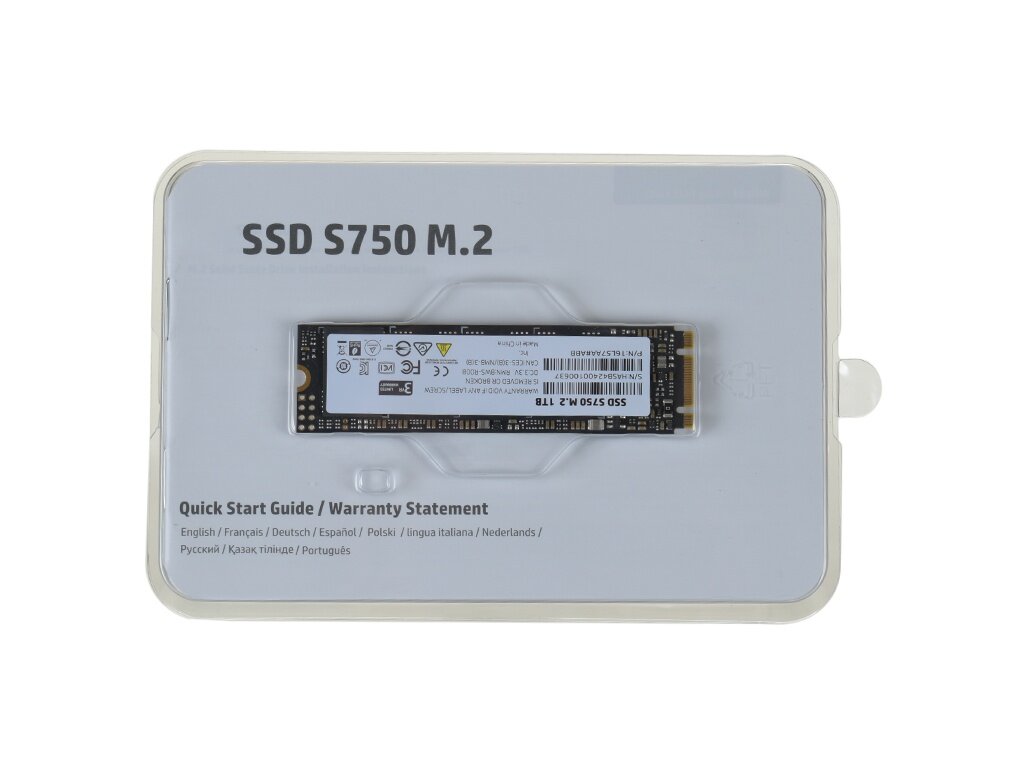 Твердотельный накопитель HP S750 Series 1Tb 16L57AA#ABB
