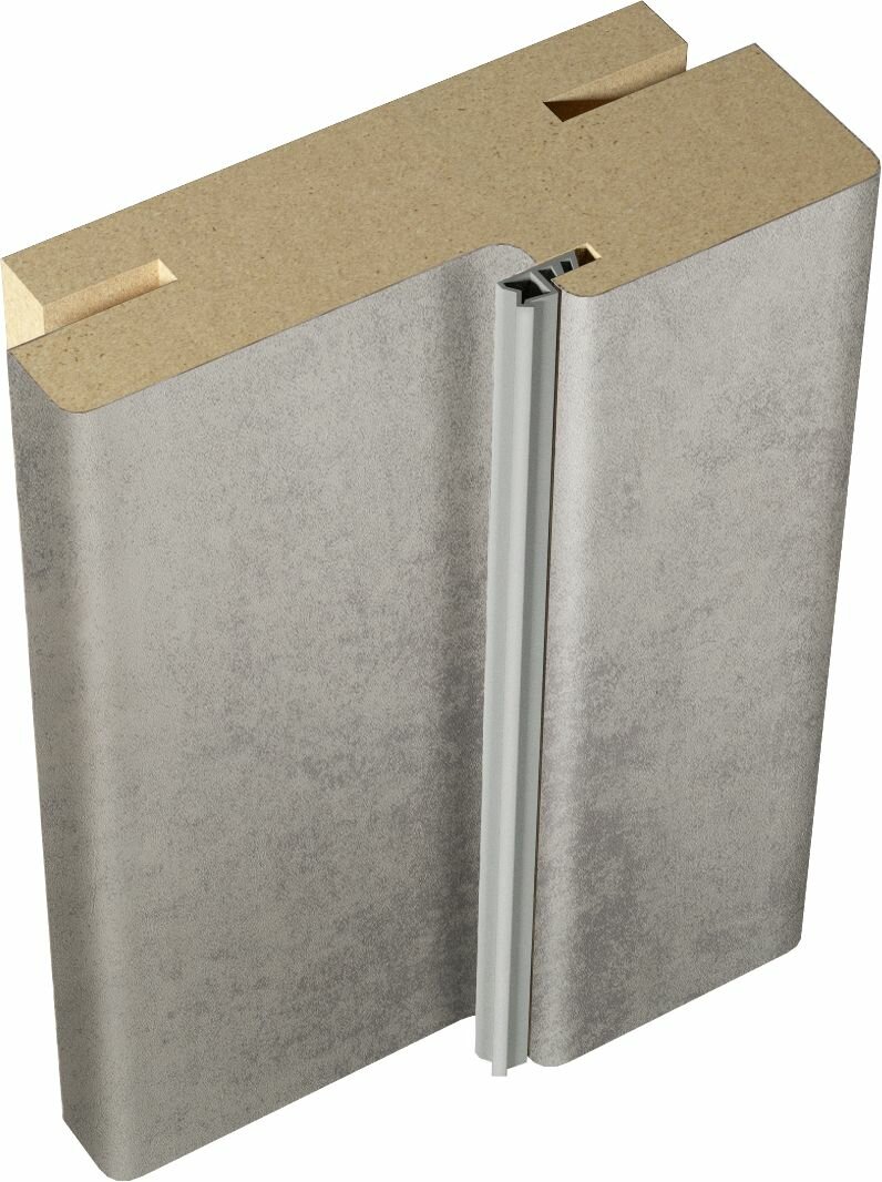 фото Дверная коробка Невада телескопическая Бетон светлый 38х2100 мм 2,5 шт