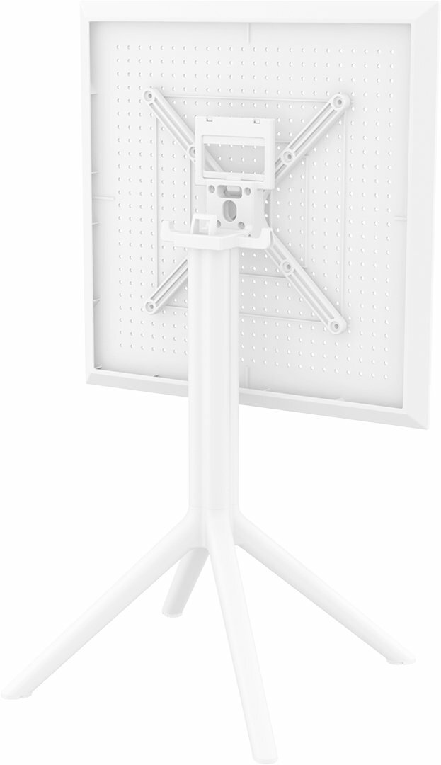 Стол пластиковый складной Siesta Sky Folding Table 60 Белый - фотография № 3