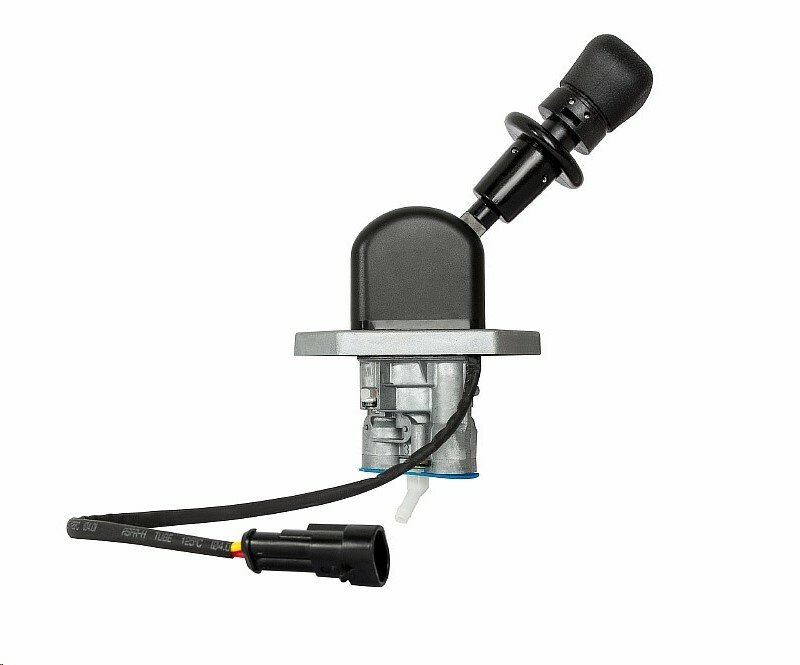 Кран ручного тормоза /КАМ, МАЗ / (2 вывода) с датчиком на панель