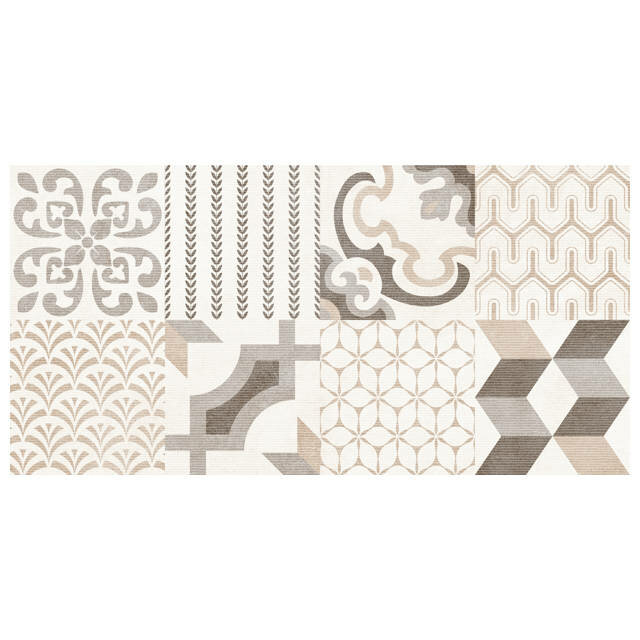 фото плитка настенная 19,8х39,8 Дюна фантазия бежевая