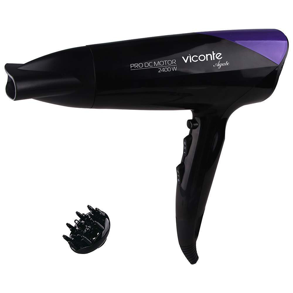 Фен Viconte VC-3725, фиолетовый