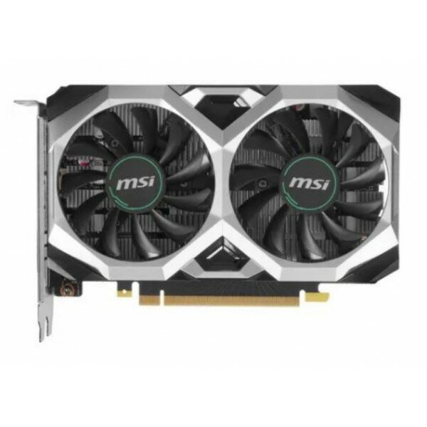 Видеокарта MSI GTX1650 D6 VENTUS XS OC V1 GTX 1650 D6 VENTUS XS OCV1 (PCI-E 3.0 4 ГБ GDDR6. 128 бит. DisplayPort. DVI-D. HDMI. GPU 1485 МГц)