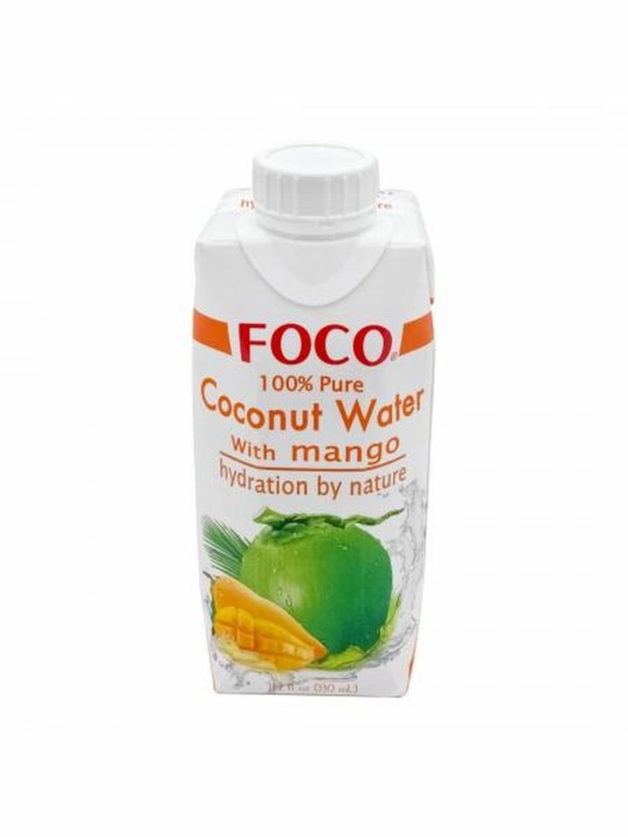 Кокосовая вода с манго/ Foco/ 330мл/ Таиланд