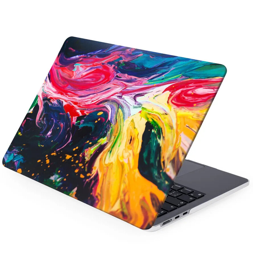 Чехол Crystal Case Watercolor для Macbook Air 13 (M2) 2022 акварель