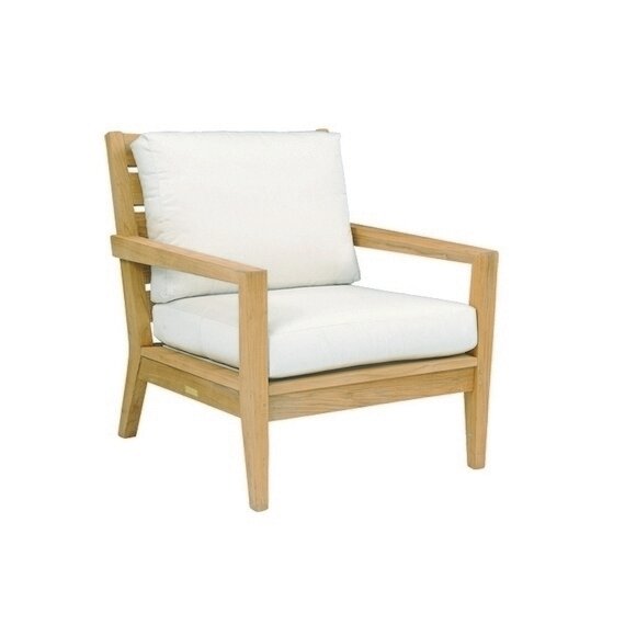 Кресло Plato уличное из массива (деревянный) в беседку на веранду на террасу (садовая мебель)