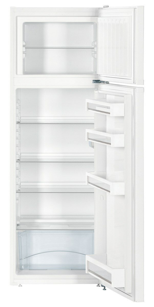 Холодильник LIEBHERR/ 157.1x55x63, 218/52 л, ручная разморозка, верхняя морозильная камера, белый - фотография № 3