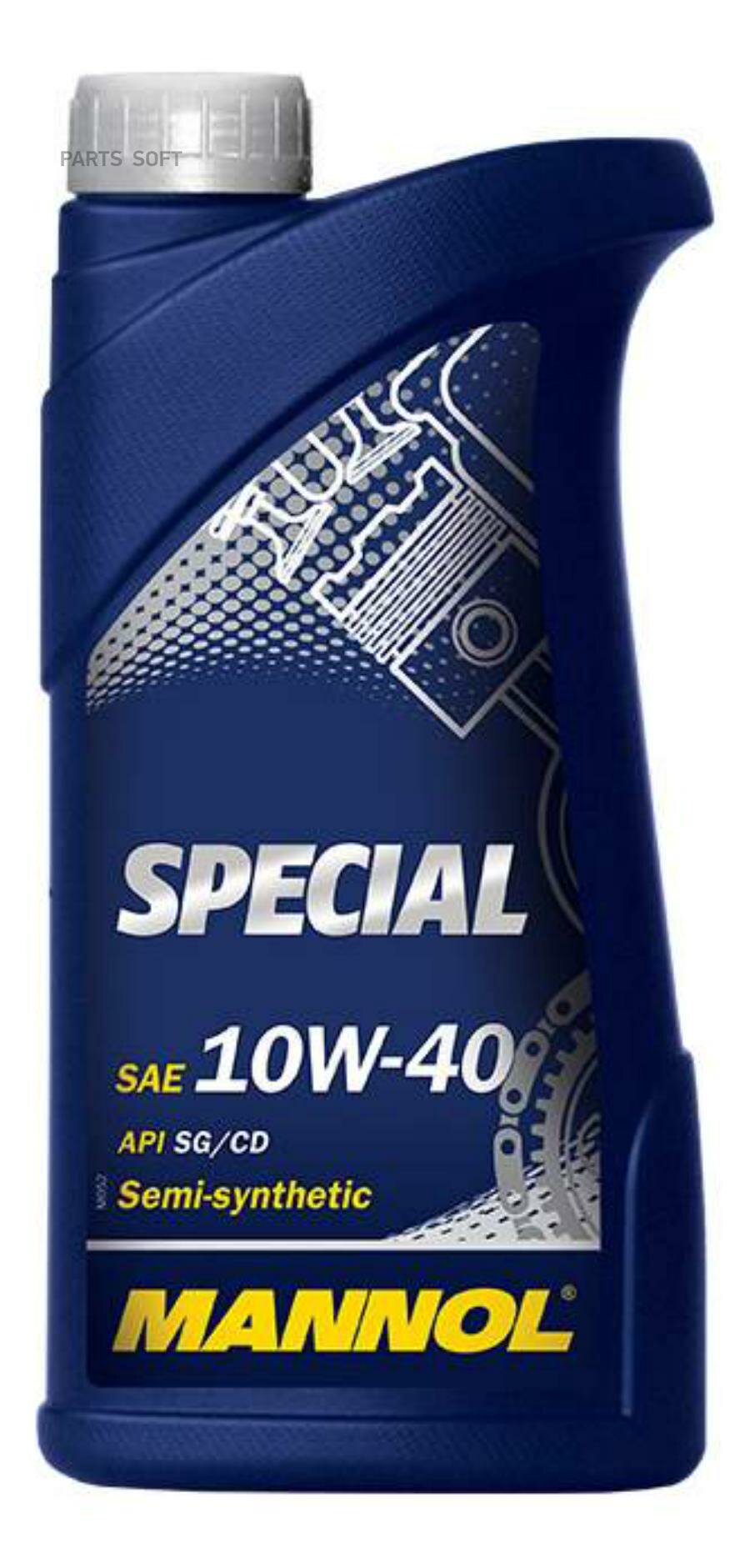 масло mannol 10w40 special api sn/ch-4 acea a3/b4 1л п/с mn7509-1