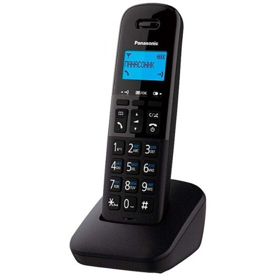 Телефон Dect Panasonic KX-TGB610RUB, черный