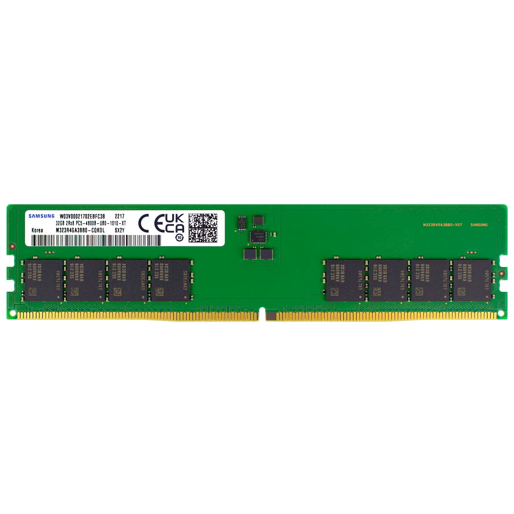 Модуль памяти Samsung DDR5 DIMM 32 Гб PC5-38400 (M323R4GA3BB0-CQK)