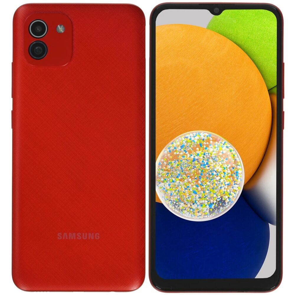 Смартфон Samsung Galaxy A03 SM-A035 4/64GB Red