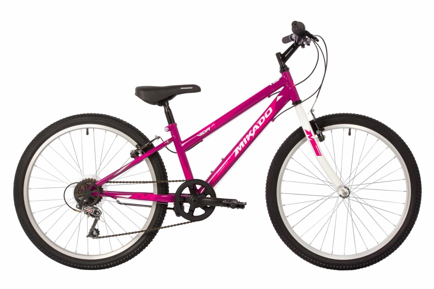 Горный (MTB) велосипед Mikado VIDA JR 24" (2022) рама 12" Розовый