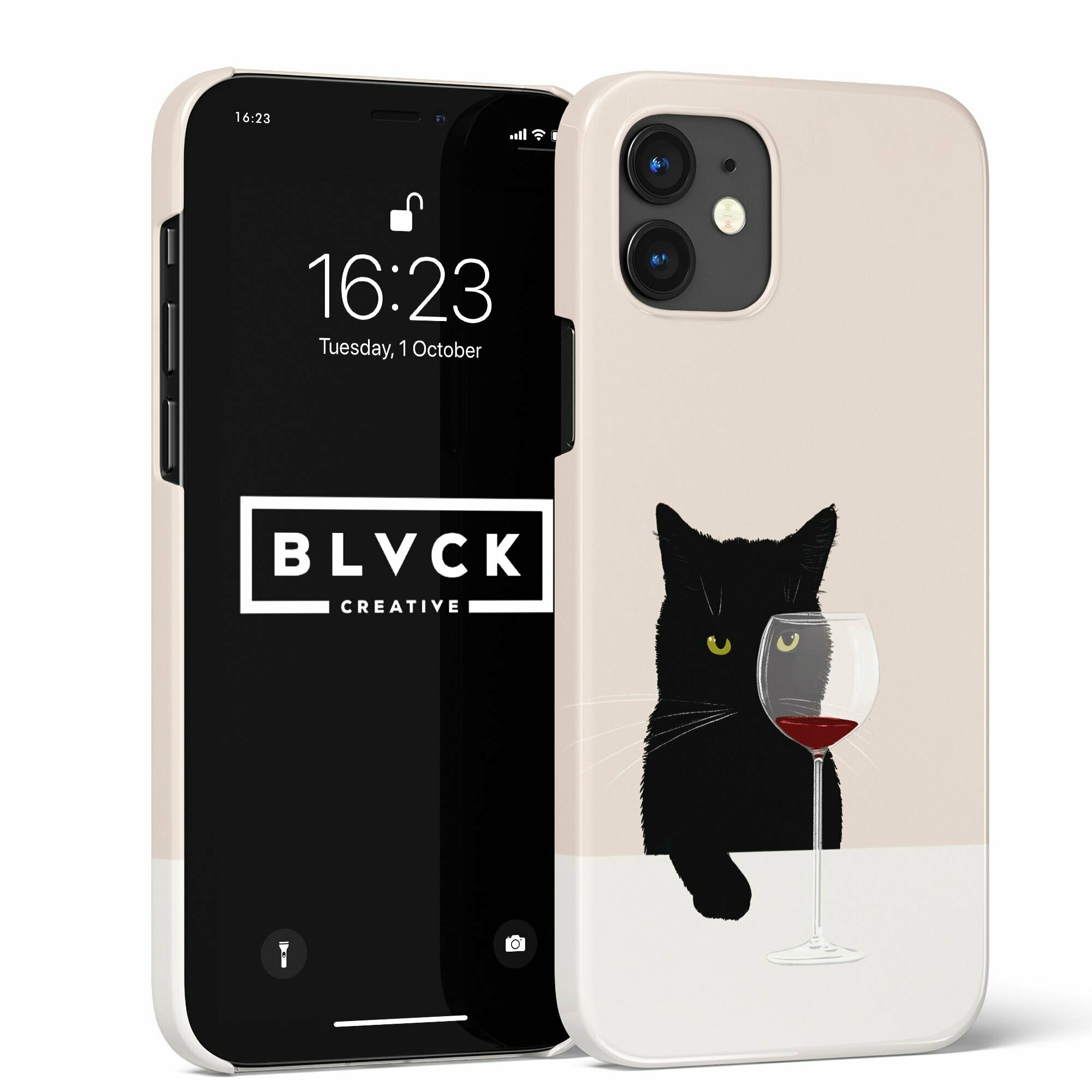 фото Чехол для IPhone 12 Mini с рисунком "Винишко" / Накладка с принтом Вино