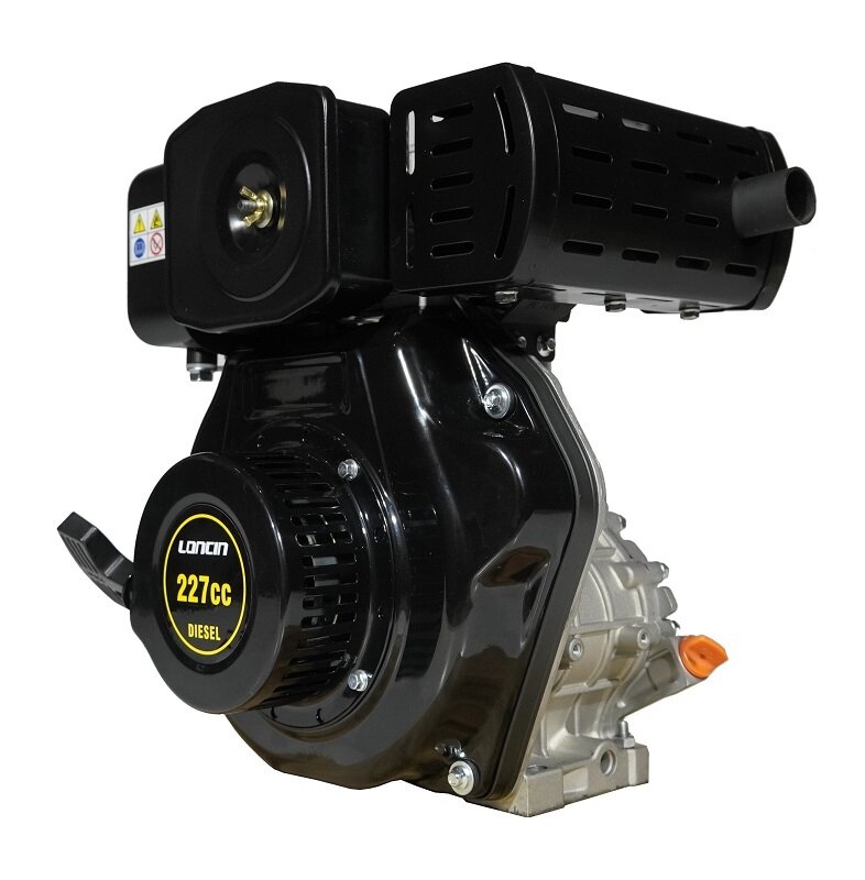 Двигатель для садовой техники Loncin Diesel LCD170F D20 - фотография № 1