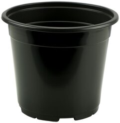 Горшок пластиковый технологический черный d17 см h14,5 см 1,7 л