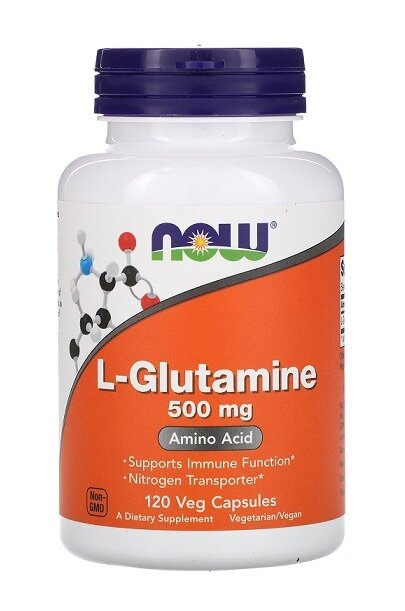 NOW L-Glutamine 500 mg (120 кап)