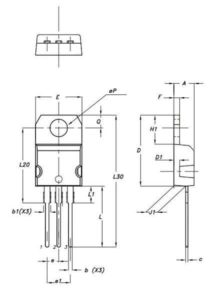 Стабилизатор напряжения STMicroelectronics L7805CV, 1,5А, нерегулируемый, 5В, TO220, THT, 1шт - фотография № 4