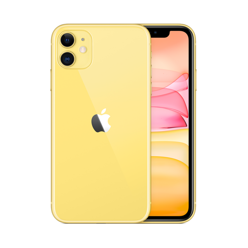 Смартфон Apple iPhone 11 64 ГБ, Dual: nano SIM + eSIM, желтый