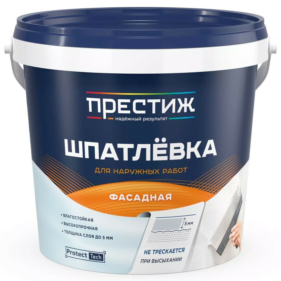фото Шпатлевка Престиж фасадная 5 кг(1)