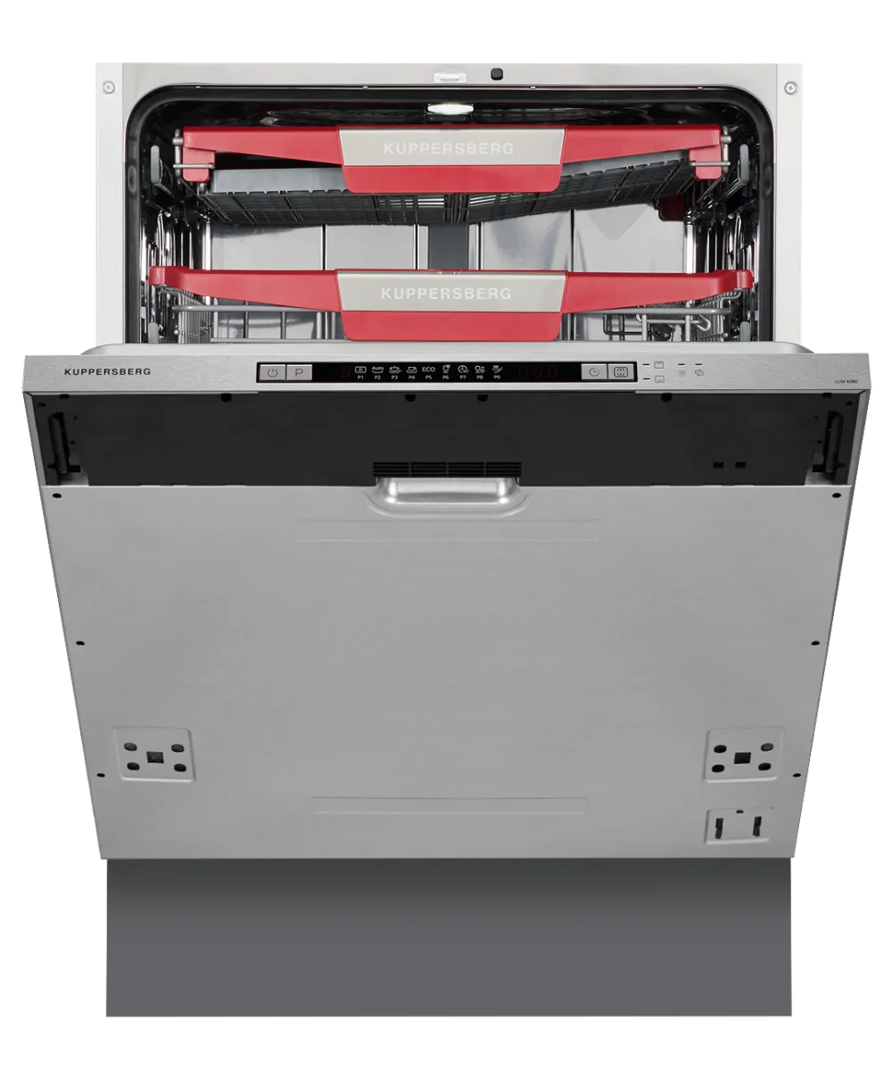Встраиваемая посудомоечная машина Kuppersberg/ Полноразмерная, 60 см, 14 комплектов, 7 программ, внутреннее освещение, автоматическое открывание двер - фотография № 3