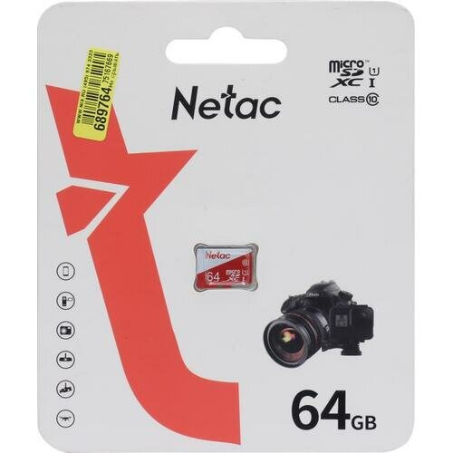 SD карта Netac NT02P500ECO-064G-S