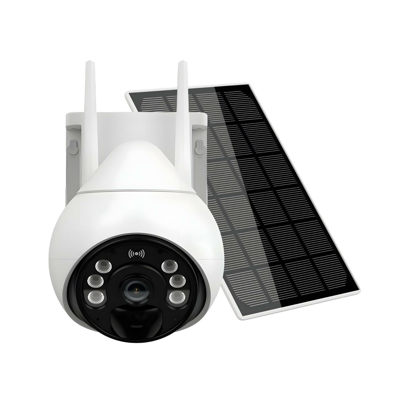 Солнечная PTZ-камера 3MP 4G с солнечной панелью LinkSolar-4G Mod:K69-2MP (N49263UL) мощностью 8Вт и аккумулятором емкостью 10000мАч. Двусторонняя связ