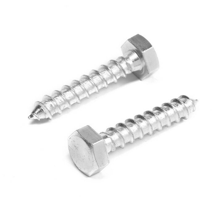 фото Болт тундра, "глухарь", сантехнический, DIN571, М10х50 мм, 4,8 - 5 кг