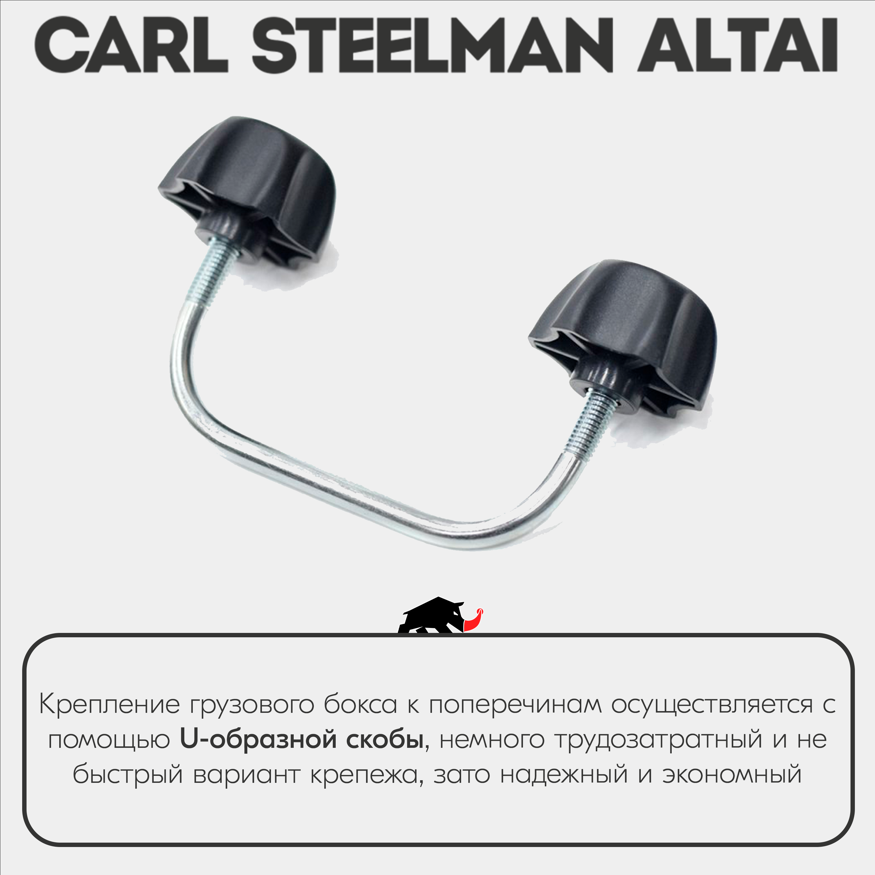 Багажный бокс на крышу Carl Steelman ALTAI 1970*700*400 белый "карбон" с односторонним открытием (об390л)