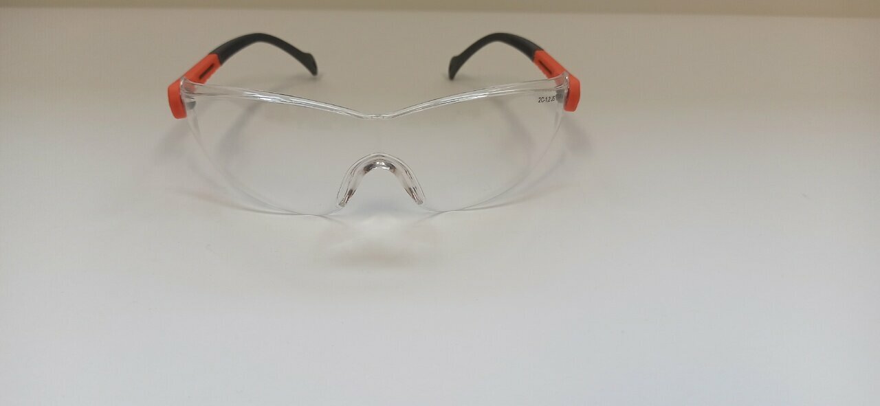 Тактические очки (серо-оранжевые) - фотография № 1