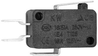 KW7-22 Микропереключатель KW7 с укороченной планкой