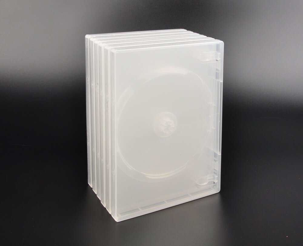DVD Box. (бокс, футляр, коробка для ДВД диска) 14 мм (6 шт.)