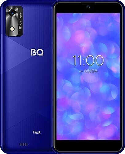 Смартфон BQ BQS-5565L Fest 2/16Gb темно-синий <2SIM 4G 5.45" 4х1.4ГГц 1440x720 2+2Мп 2200mAh>