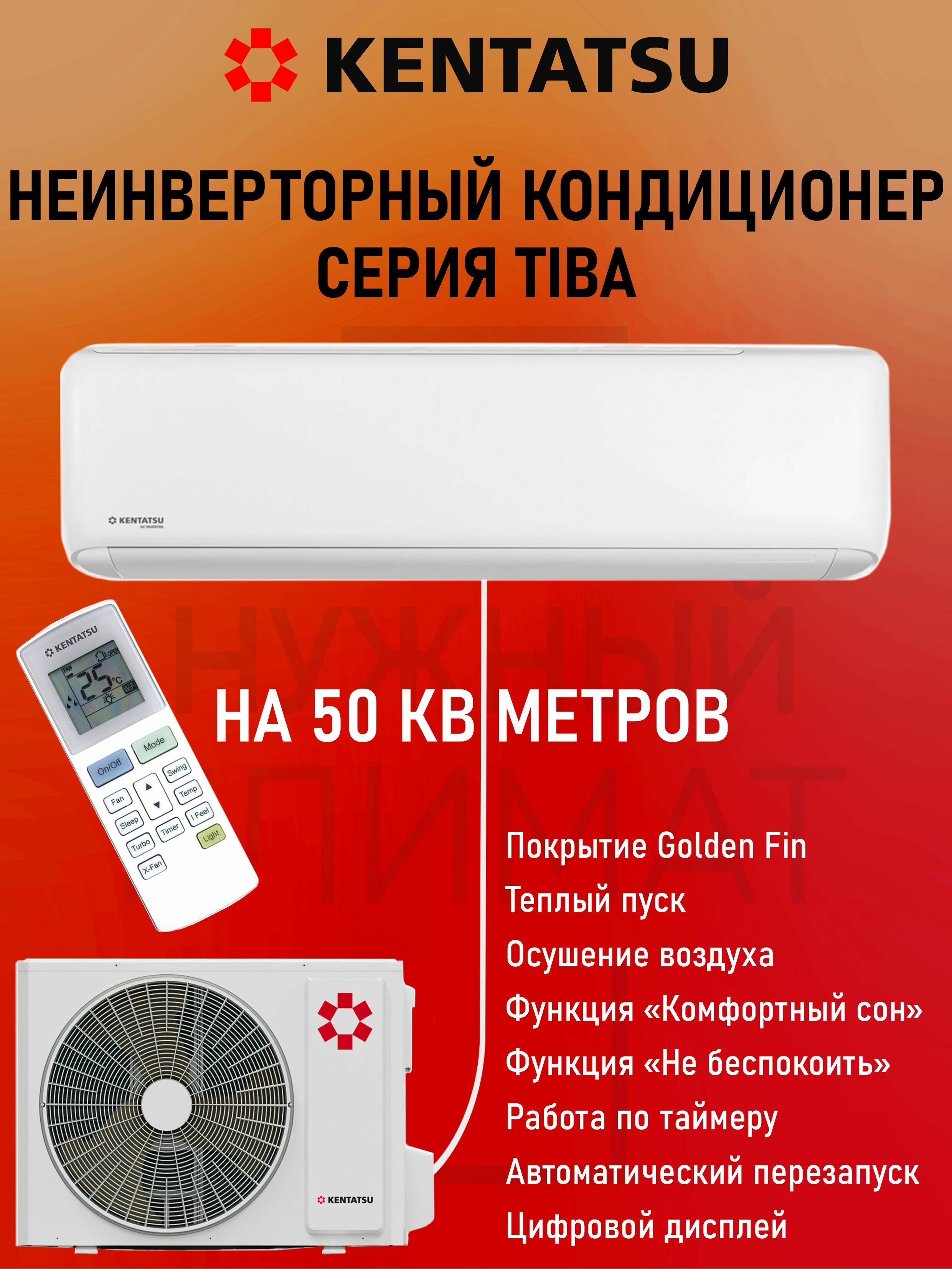 Настенная сплит-система Kentatsu KSGTI50HFAN1/KSRTI50HFAN1