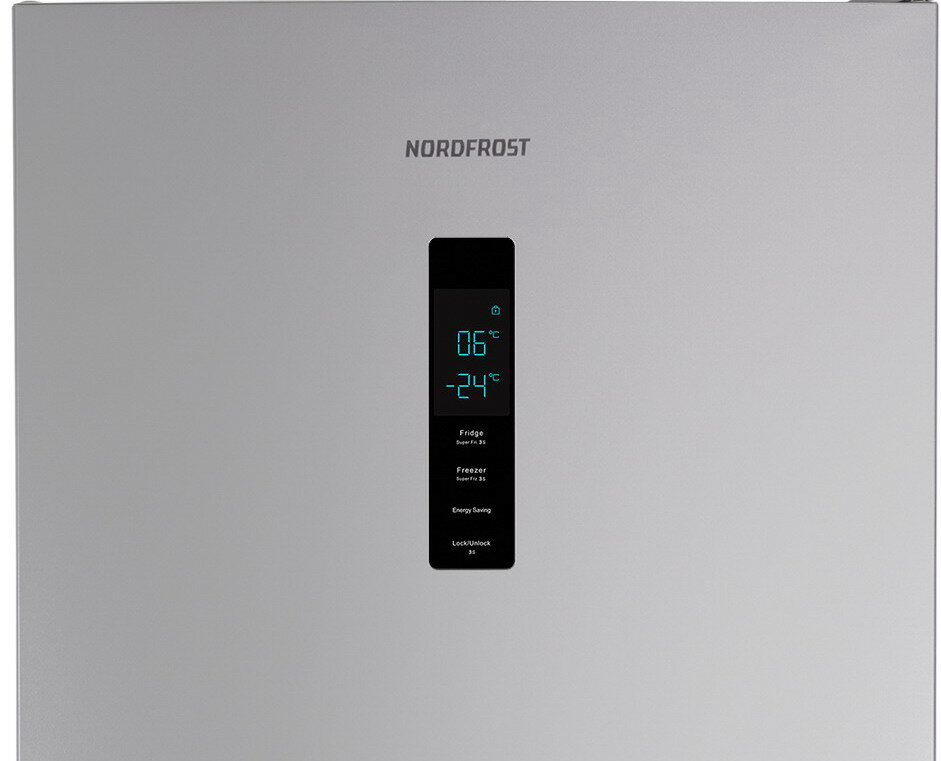 Двухкамерный холодильник NordFrost RFC 390D NFS - фотография № 3
