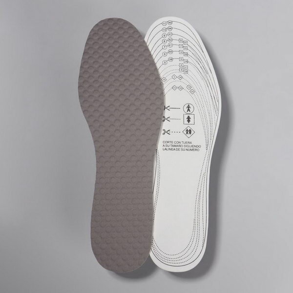 Стельки для обуви, универсальные, с массажным эффектом, 32-45 р-р, пара, цвет серый - фотография № 2