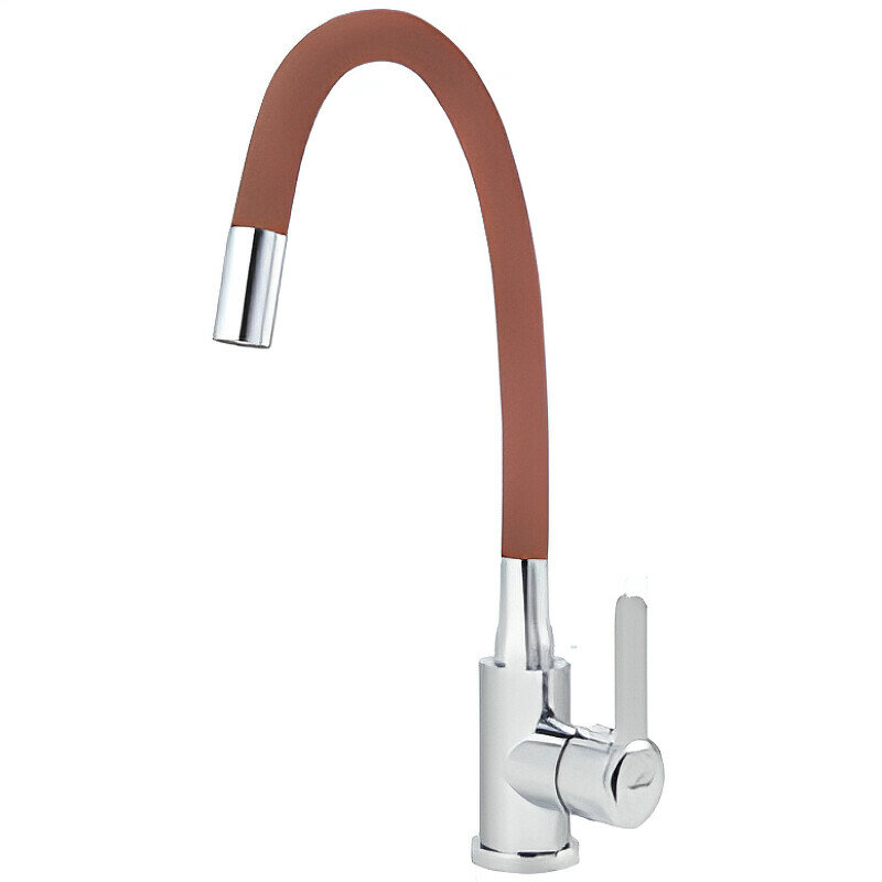 Смеситель для кухни Viko с гибким изливом (V-4439 Brown)