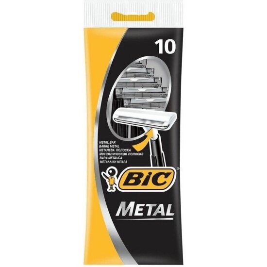 Многоразовый бритвенный станок BIC Metal