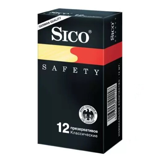 Sico Safety презервативы классические 12 шт.