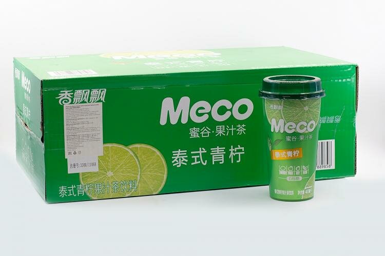 Напиток фруктовый Mесо чай со вкусом лимон-лайм 400 мл ПЭТ Упаковка 15 шт